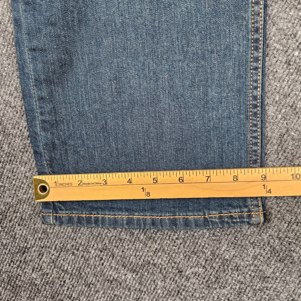 Levis 514 Jeans Men's 40x30 Straight Fit Stretch Dark Wash Denim NEW Casual Blue - Picture 7 of 13